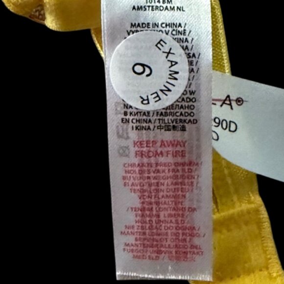 Bluebella Irena Sheer Lace Non Padded Balcony Underwired Bra In Yellow 34D NWT - Picture 15 of 15